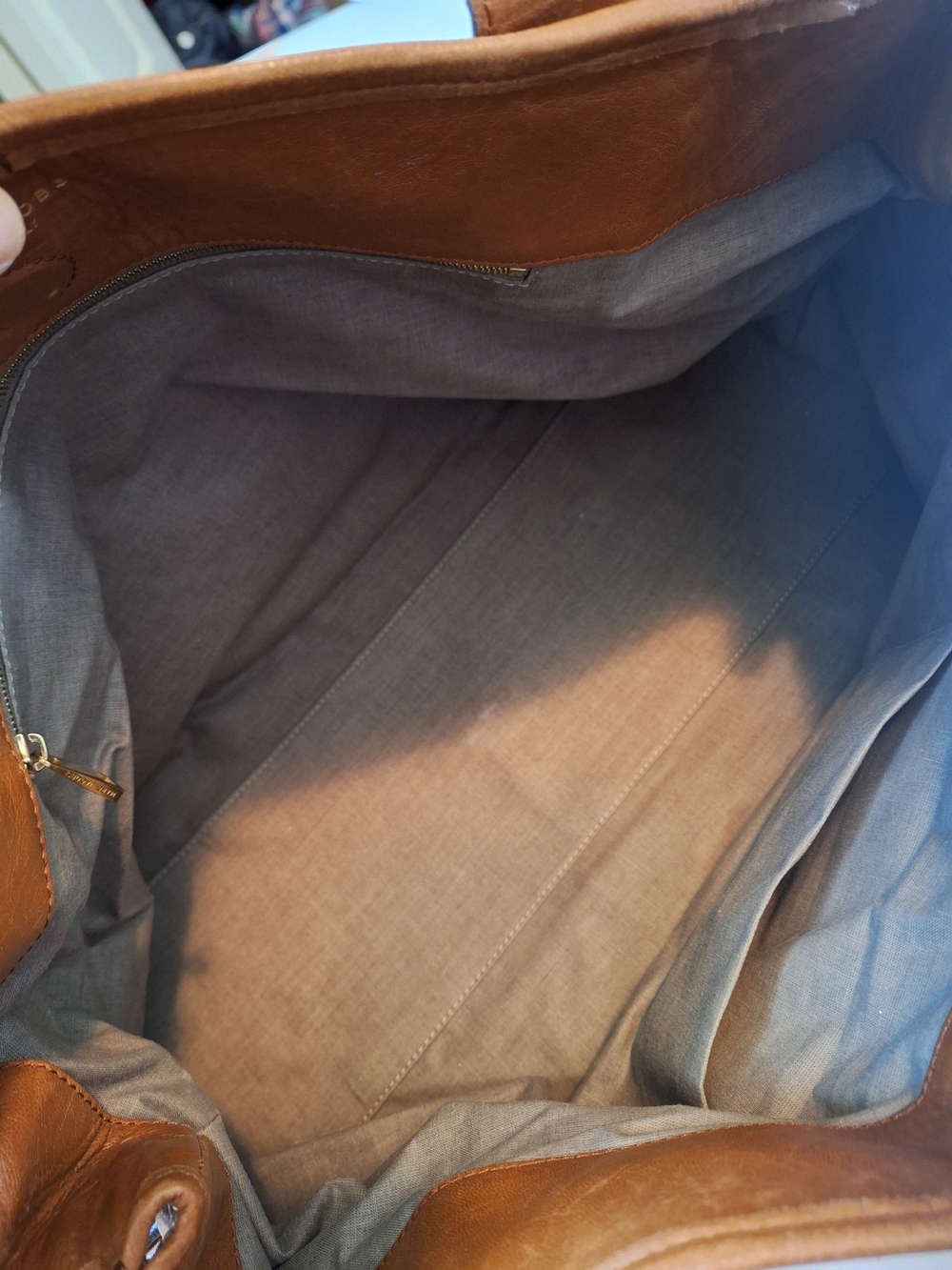 Marc Jacobs Cognac Quilted Leather Shoulder Bag - Picture 11 of 13